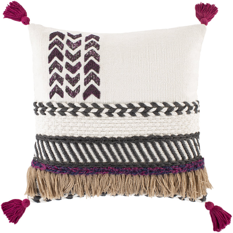 Insert de housse 100% coton Zuri Square, Polyester/ Bourre en polyester, 22 po x 22 po