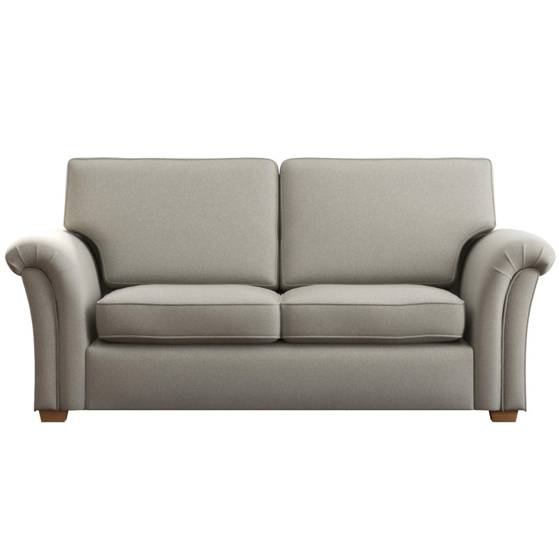 Castleacre Three Seater, Fixed Back, Mink