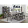 Kinleigh 8 - Person Four Leg Dining Set
