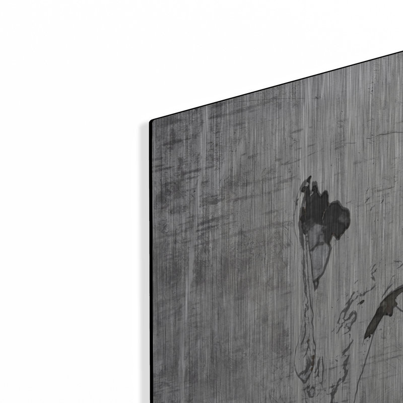 Luxe en métal «Rustic Cow» par Irena Orlov, métal «Rustic Cow» par Irena Orlov, H 24 po x l 36 po