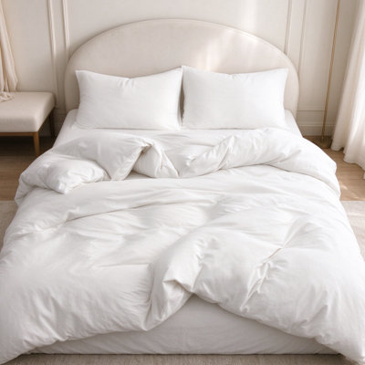 HOME BEDDING Jersey Cotton Duvet Cover Set