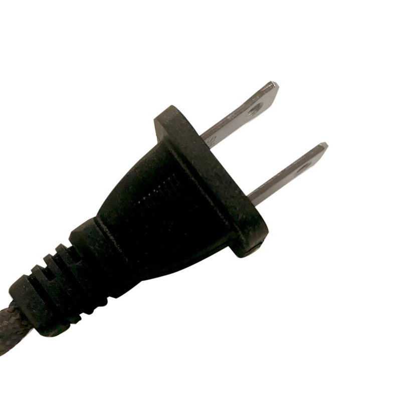 Twisted Fabric Covered Lamp Cord, Brown
