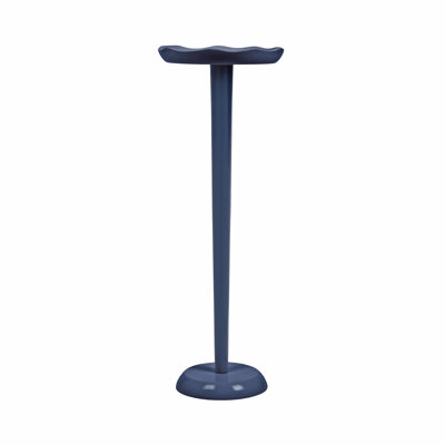 Alessia Scalloped Round Drink Table