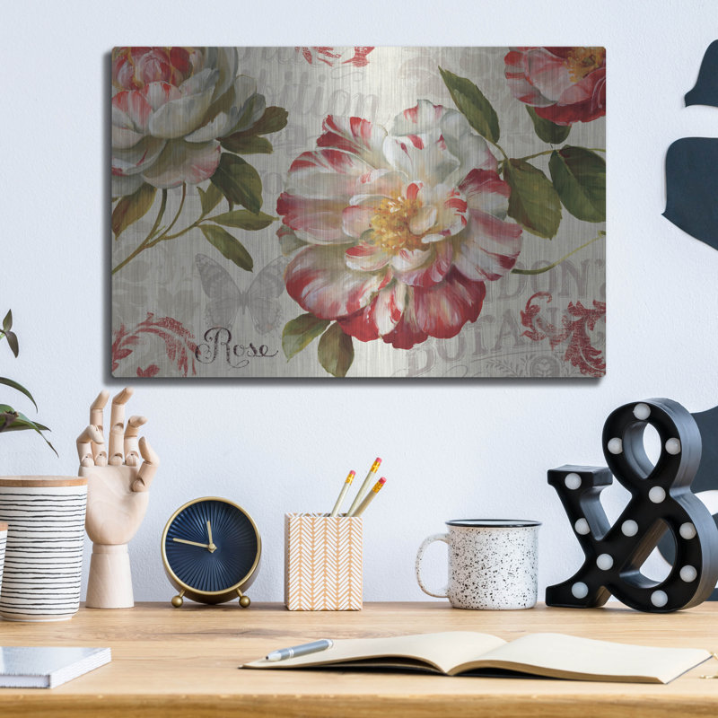 «Spring Flair I» par Lisa Audit, H 12 po x l 16 po