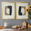 «Cardboard Cutouts I», ensemble de 2 peintures sur toile encadrées-459005781-459005776