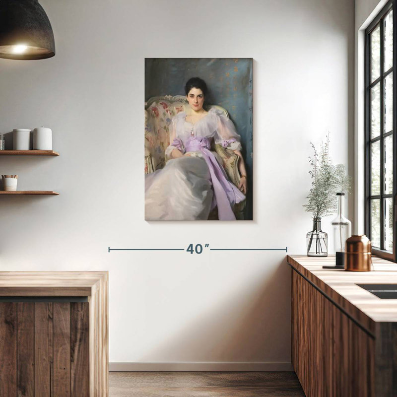 Leisha Lady Agnew Of Lochnaw, H 36 po x l 24 po