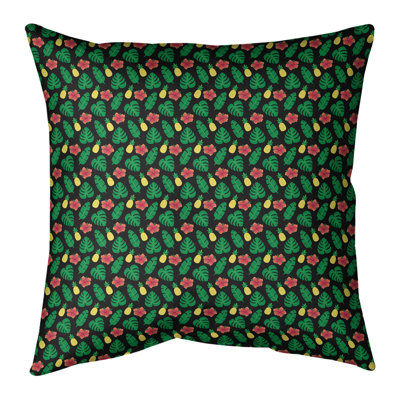 Katelyn  Elizabeth Tropical Throw Pillow