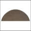 Half Moon Tenisha with Drawer and Shelf-140718018
