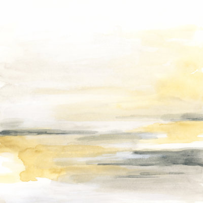 Golden Shores II by June Erica Vess - Wrapped Canvas Print