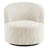 Chenille Upholstered Swivel Barrel Chair Modern Accent Chair