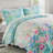 3pcs Hand-Quilted Purple Dream Garden Bedspread Set - Pure Cotton Filling & Microfiber Cover, 1 Bedspread And 2 Pillowcases, All-Season Breathable, Machine Washable, Queen/King Size-124591660-124591658
