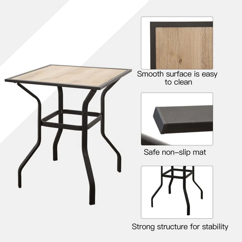 Table de bar d'extérieur pour l'extérieur
