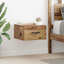 35cm W Manufactured Wood Bedside Table-64564542