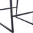 Comfortable And Stylish PU Leather Bar Stools With Footrest, Ideal For Kitchen And Living Room Use.