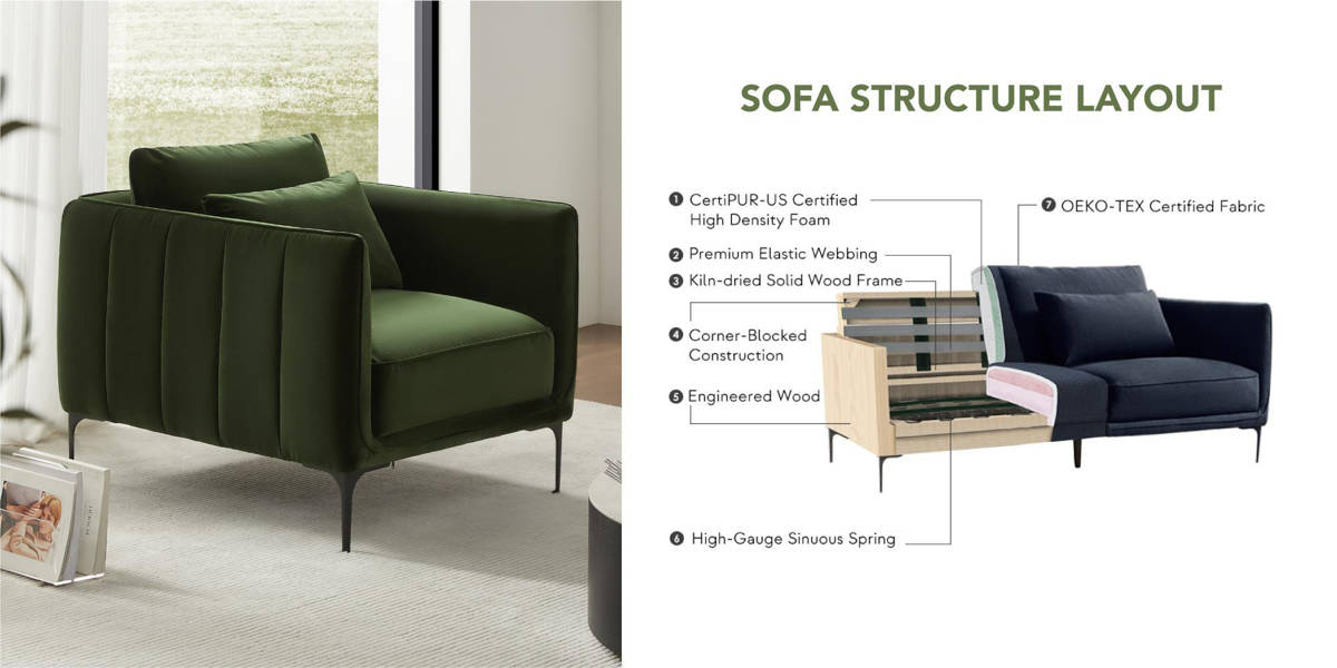 Rae Upholstered Armchair