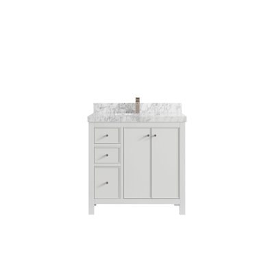Chicago 36'' Single Bathroom Vanity with Top
