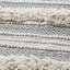Tapis de bain tissé à la main antidérapant à rayures douces et absorbant l'eau 20 x 32-111720976-111720979