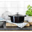 Bourgogne Cast Iron Round Casserole-873429746-873429747