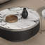 Table basse italienne ronde en marbre