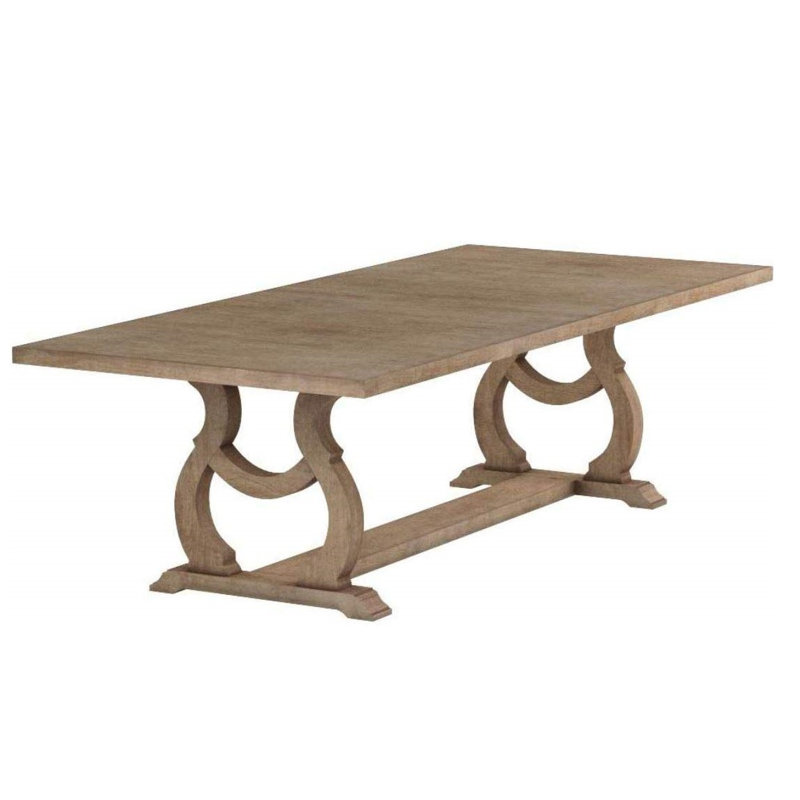 Extendable Dining Table, Barley Brown