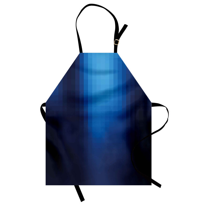 Tablier bleu marine, bleu marine pâle