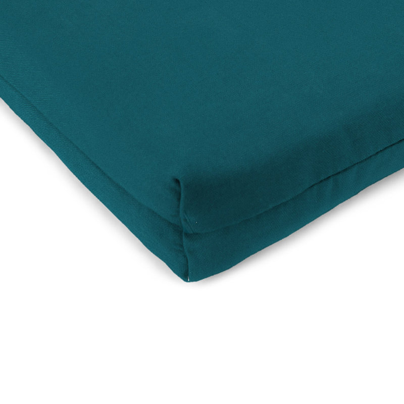 Outdoor Seat/Back Cushion, Canvas Teal