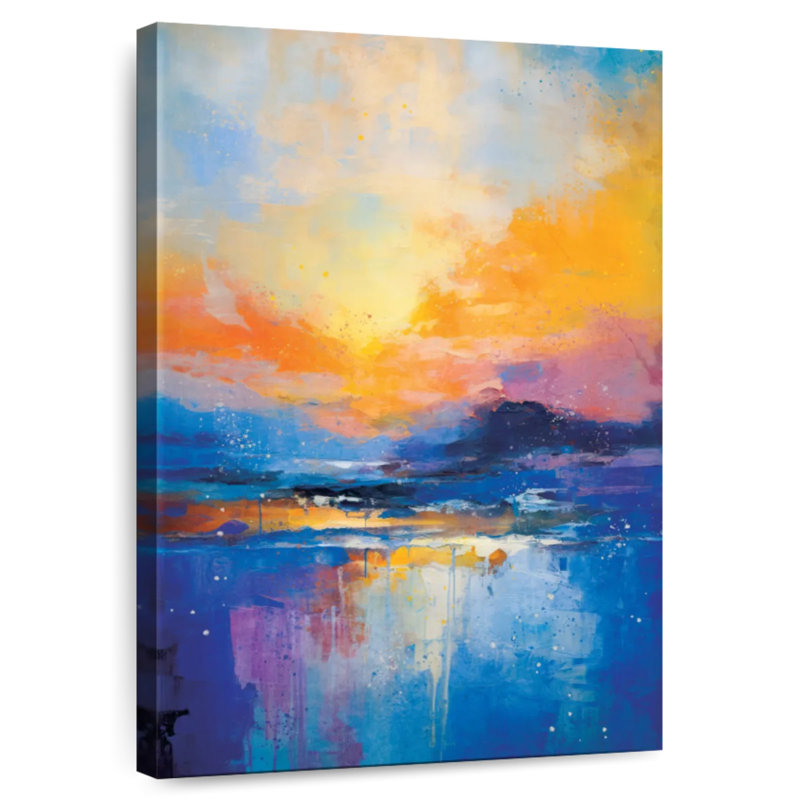 Avery River After The Rain, 51" H x 34" W