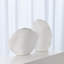 Kelp Vase-Matte White-Low