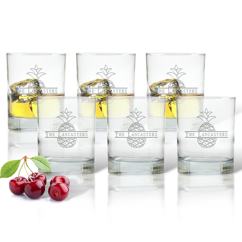 13oz. Handmade Whiskey Glass Set