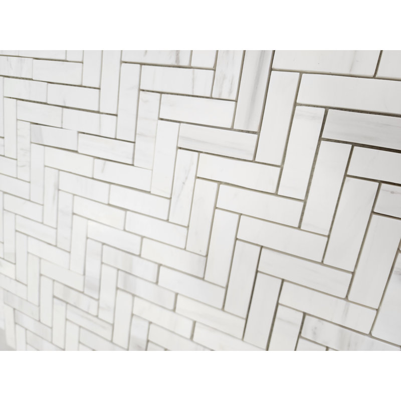 3" x 12" Natural Stone Mosaic Wall & Floor Tile