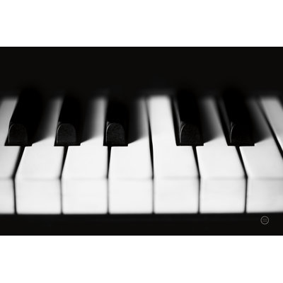 Piano Lounge I 1 Piece Wrapped Canvas Wall Art