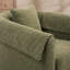 Fauteuil d'appoint pivotant avec repose-pieds en chenille-678825337