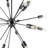 Modway Beam Stainless Steel Chandelier