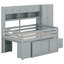 Lit mezzanine avec tiroirs Jeycob Kids-1053328533-1053328536