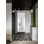 Porte d'entrée extérieure prémontée en fibre de verre, verre dépoli, Manux 8102, finition blanc soie, pour bureaux, commerces et habitations (entrée, patio, garage) - L 30 x H 80 + 14 - Ouverture à gauche vers l'intérieur-98195588-98195591-98195594