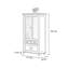 Household large-capacity storage cabinet