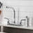 Kingston Brass Restoration Two-Handle 8" Centerset Kitchen Faucet-66069193-66069192
