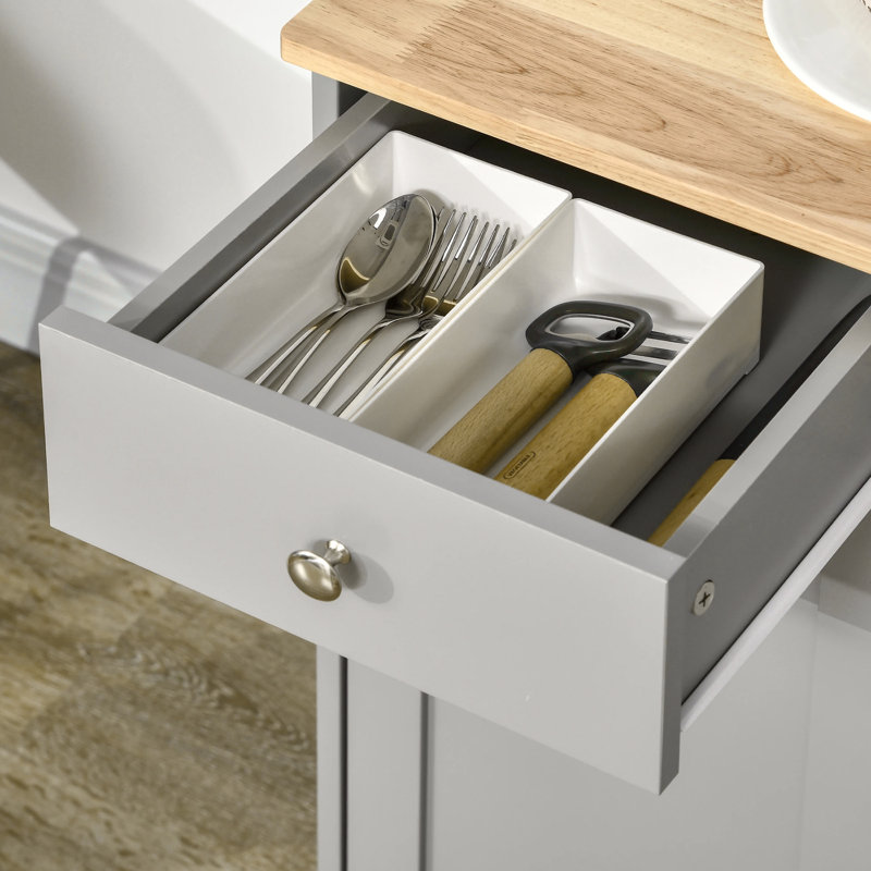 Wynnwood  39.75'' Wide 3 Drawer Sideboard, Gray/Silver