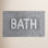 Cotton Blend Bath Rug
