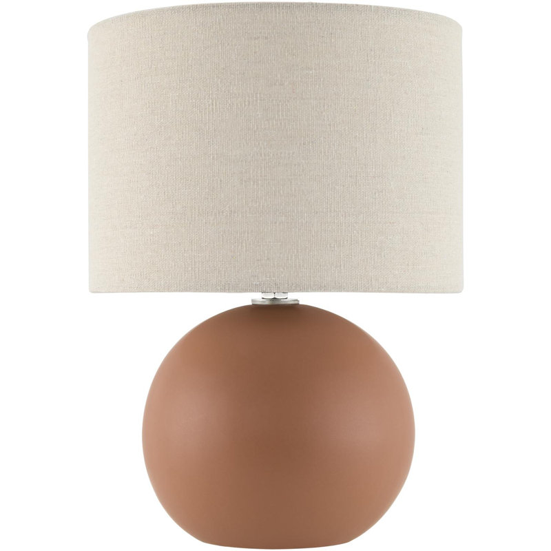 Pramit Accent Table Lamp, Burnt Orange