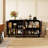Arched Sideboard Cabinet (Black, Dark Walnut)