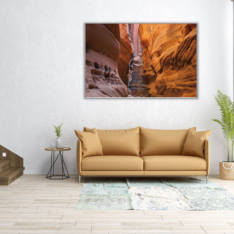 Buckskin Gulch V - reproduction d'art sur toile, H 20 po x l 30 po