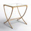 Glass End Table-1952283358