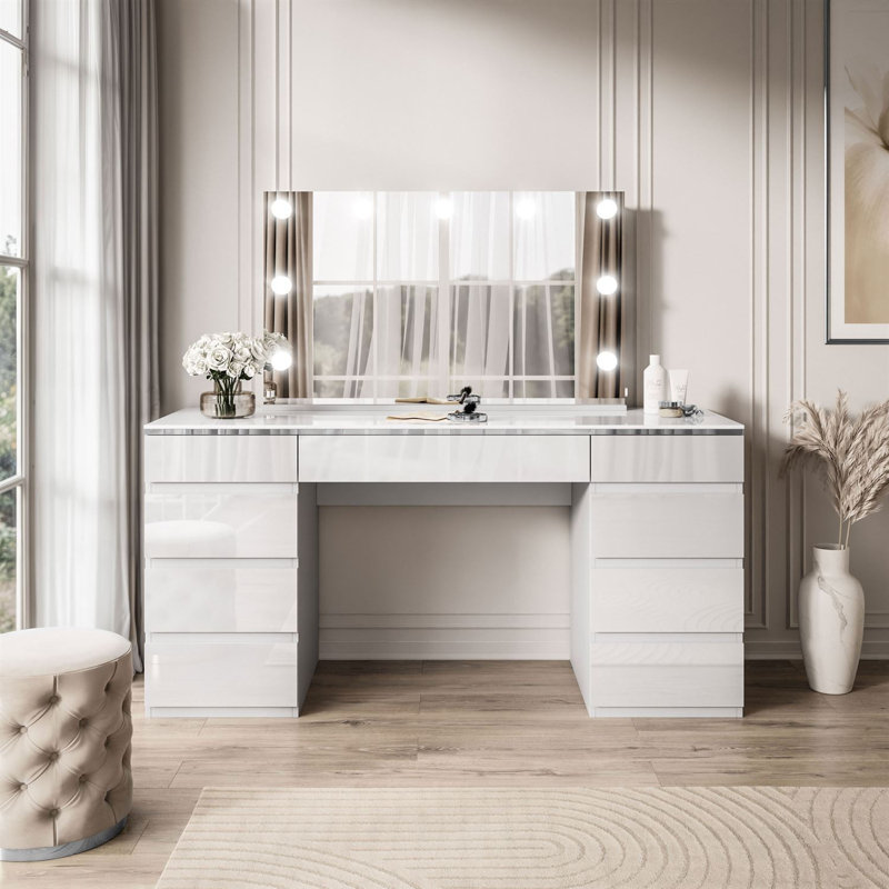 Dressing Table, Silver