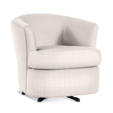 Swivel Barrel Chair