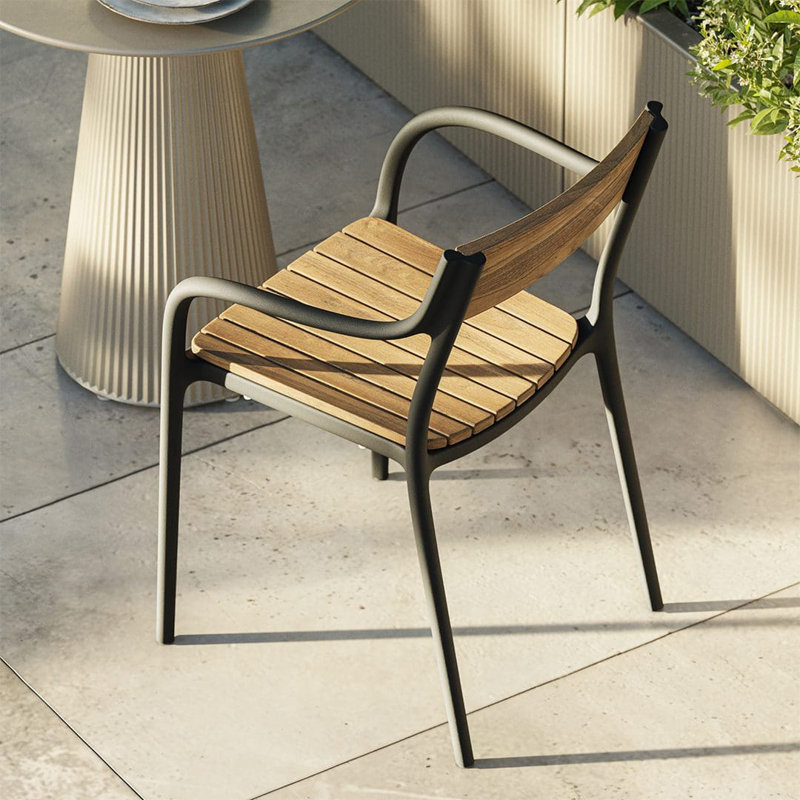 Madison Wood Chair, White