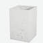 Boîte à fleurs rectangulaire faite à la main, H 20 po, blanc