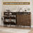 Freestanding Shoe Cabinet Wtih 4 FILP Drawers For Entryway-101799941