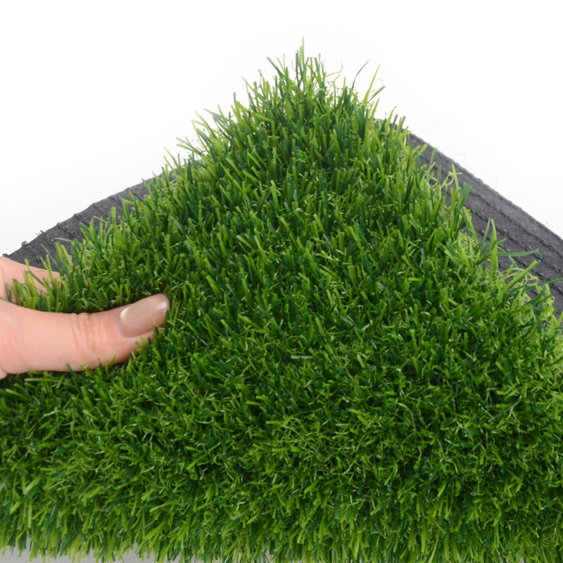 Tapis de couloir en gazon artificiel avec drainage pour patio, balcon, jardin