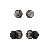 Black/Antique Pewter